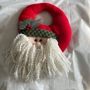 🎅 Santa Stuffie Door Hanging Decoration - Festive and Cheerful! 🎅